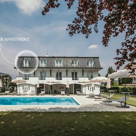 Aquavista - Panoramic Lakefront Penthouses With Pool * カステッレット・ソプラ・ティチーノ