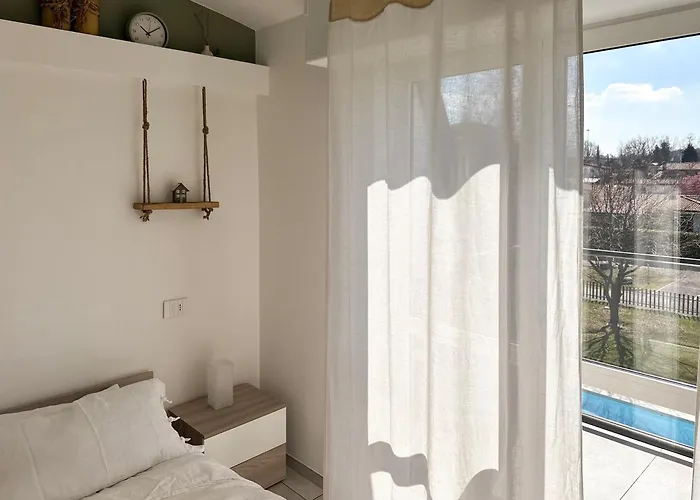 Aquavista - Panoramic Lakefront Penthouses With Pool Apartamento Castelletto sopra Ticino